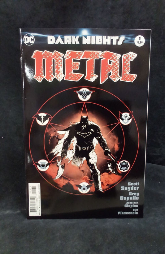 Dark Nights: Metal #1 Midnight Release B&W  Variant Cover 2017 DC Comics Comic Book