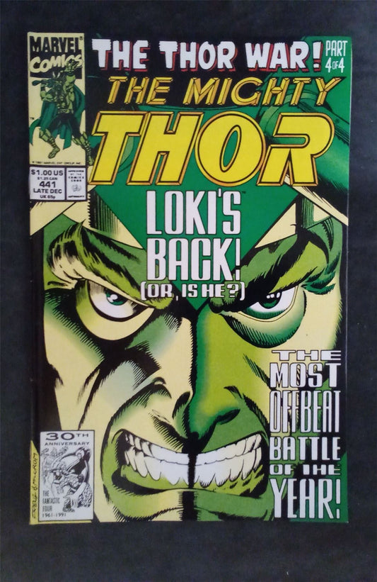 The Mighty Thor #441 1991 marvel Comic Book