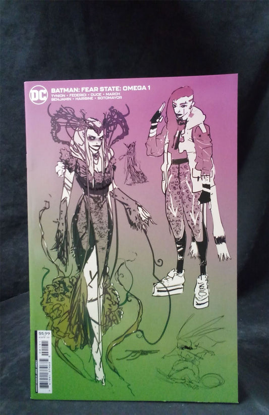 Batman: Fear State: Omega #1 Jorge Jim�nez Cardstock Variant Cover 2022 DC Comics Comic Book