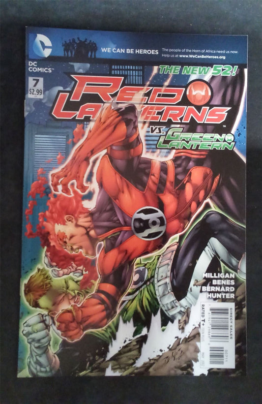 Red Lanterns #7 2012 dc-comics Comic Book