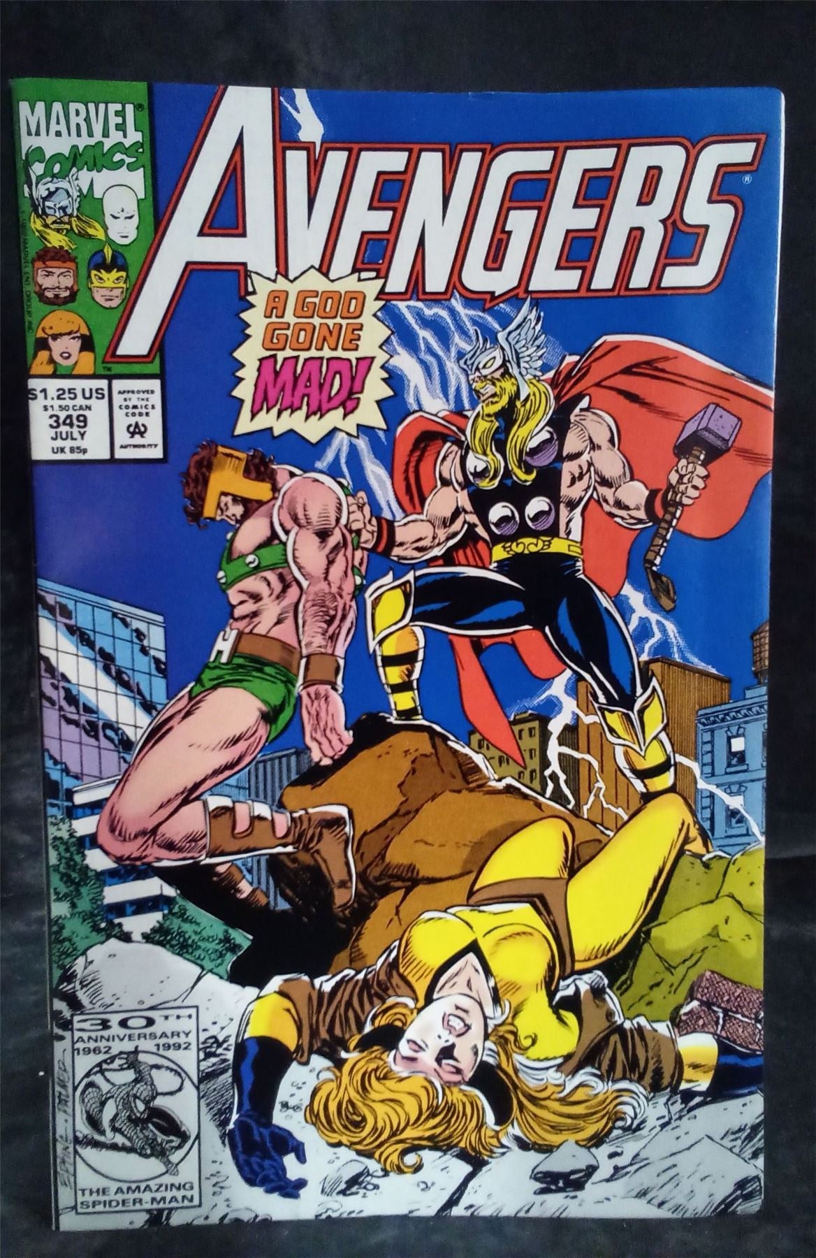 The Avengers #349 1992 Marvel Comics Comic Book