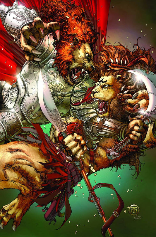 Gft Tales From Oz #2 (of 5) Cowardly Lion C Cvr Tolibao Zenescope Comics Comic Book