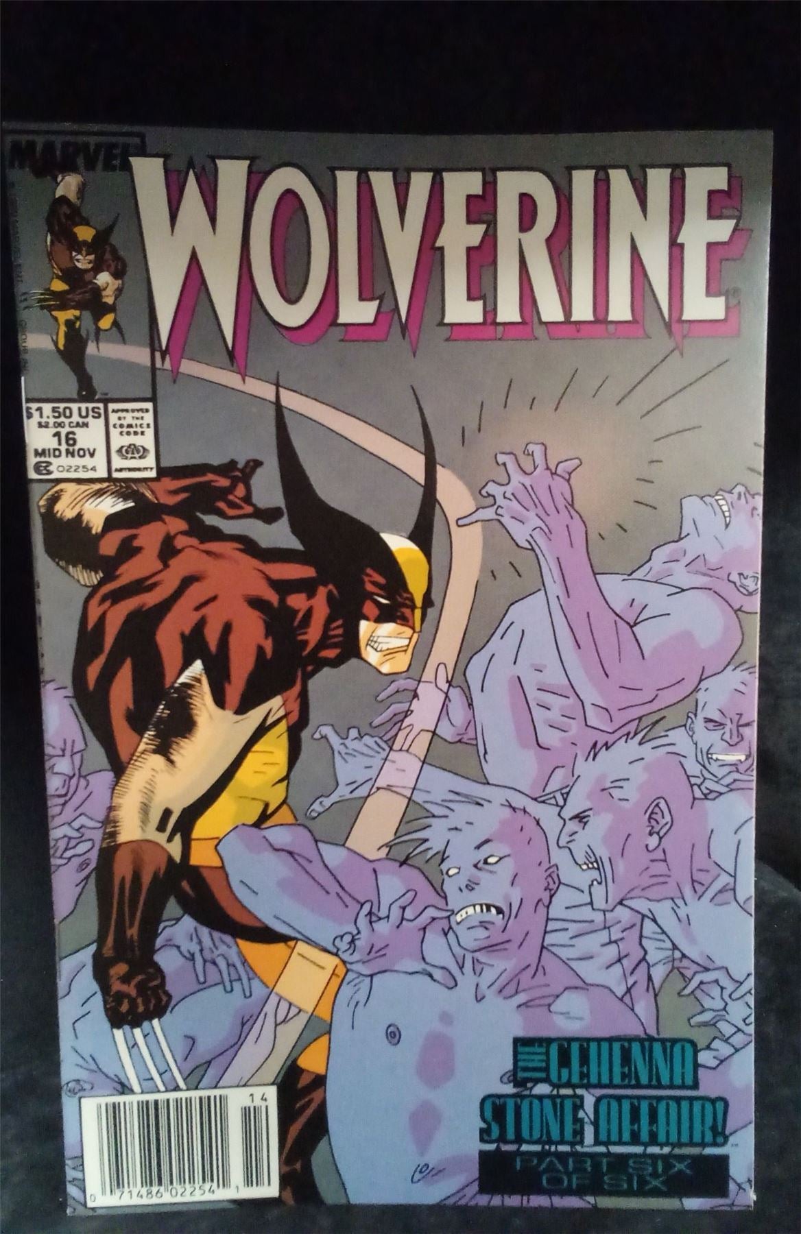 Wolverine #16 1989 Marvel Comics Comic Book