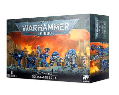 Warhammer 40k- Space Marines: Devastator Squad 48-15 by Games Workshop