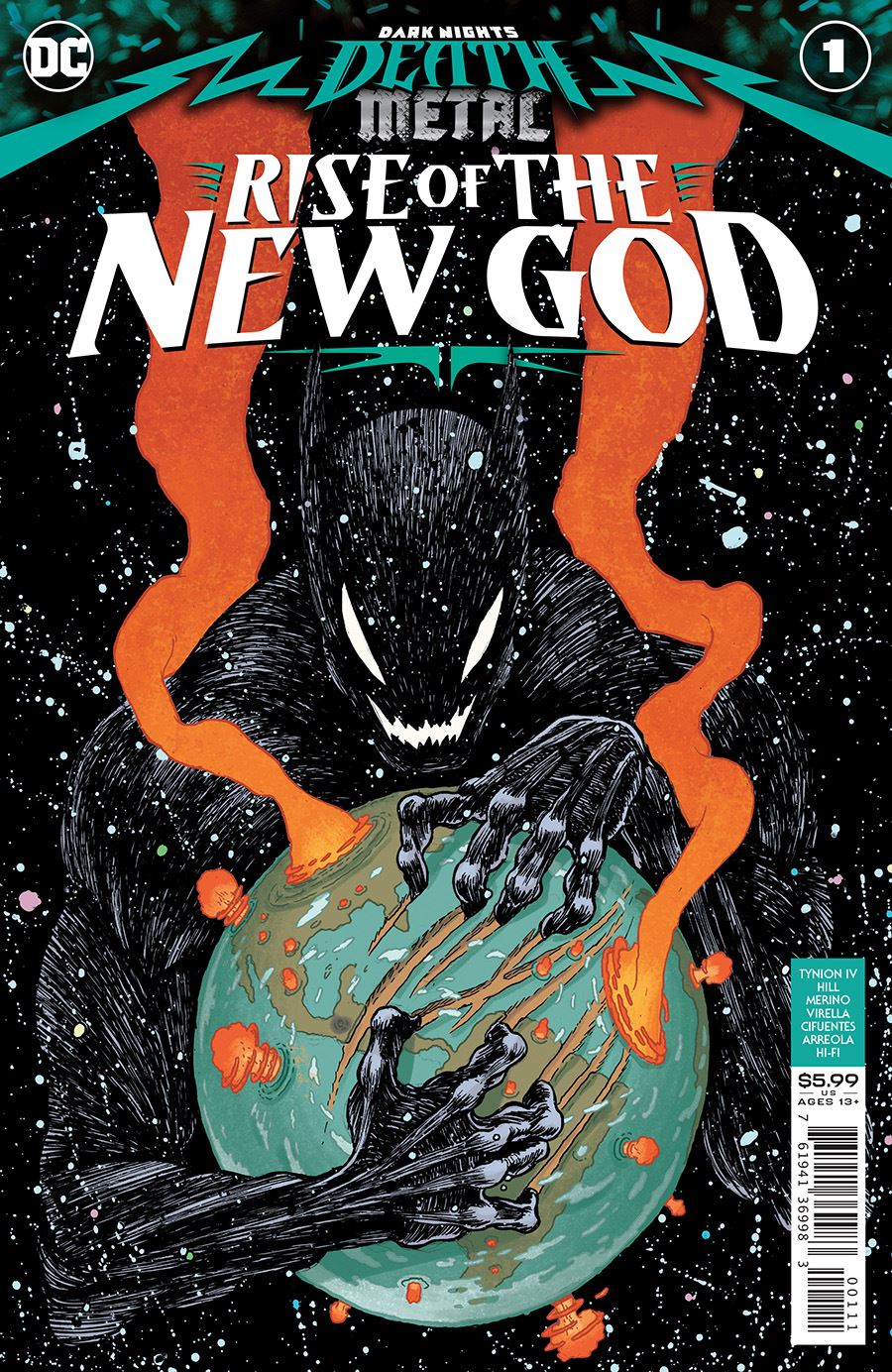 Dark Nights Death Metal Rise of the New God #1 DC Comics Comic Book