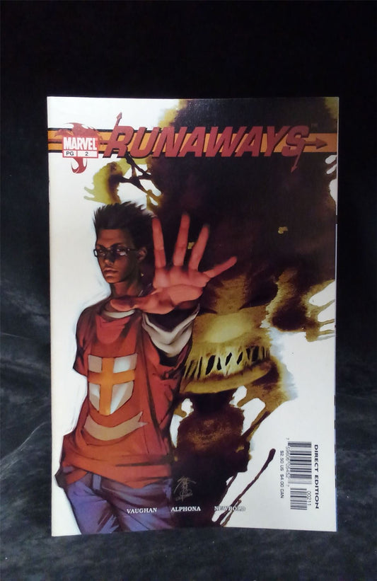Runaways #2 2003 marvel Comic Book