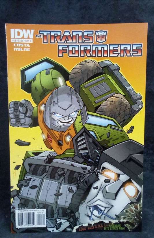 The Transformers #16 2011 IDW Comic Book