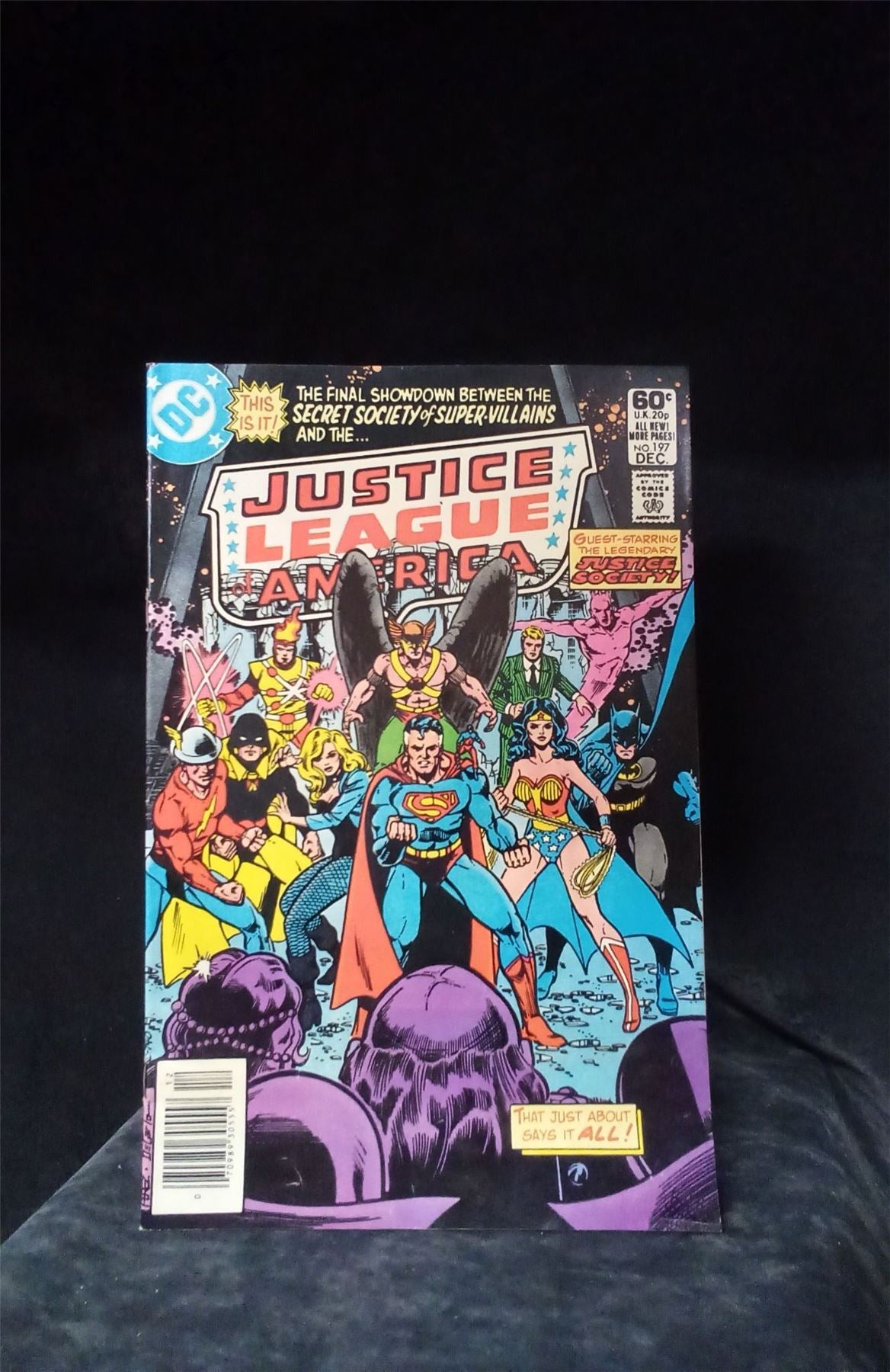 Justice League of America #197 Newsstand Edition 1981 DC Comics Comic Book