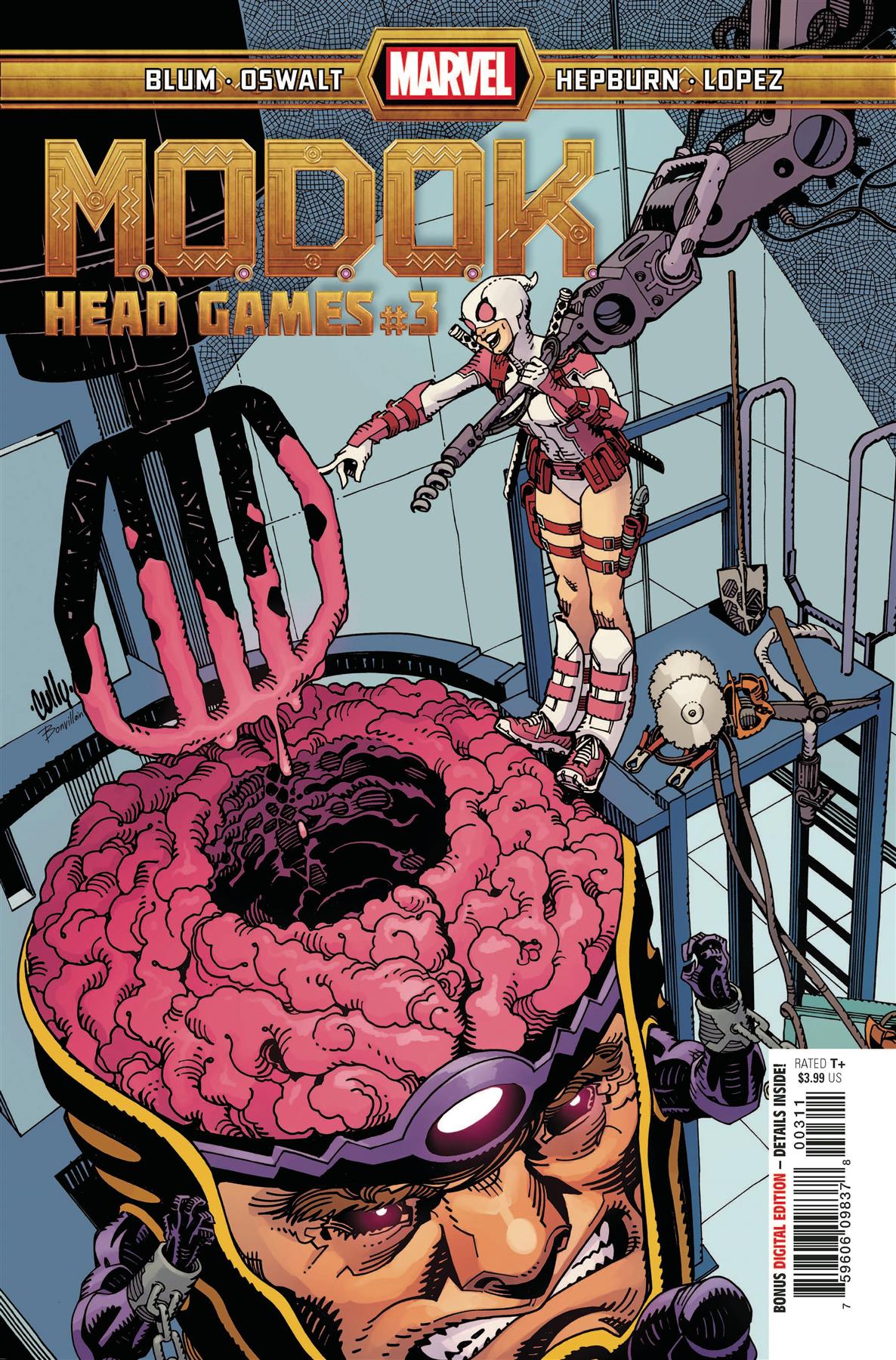 Modok Head Games #3 (of 4) Marvel Comics Comic Book