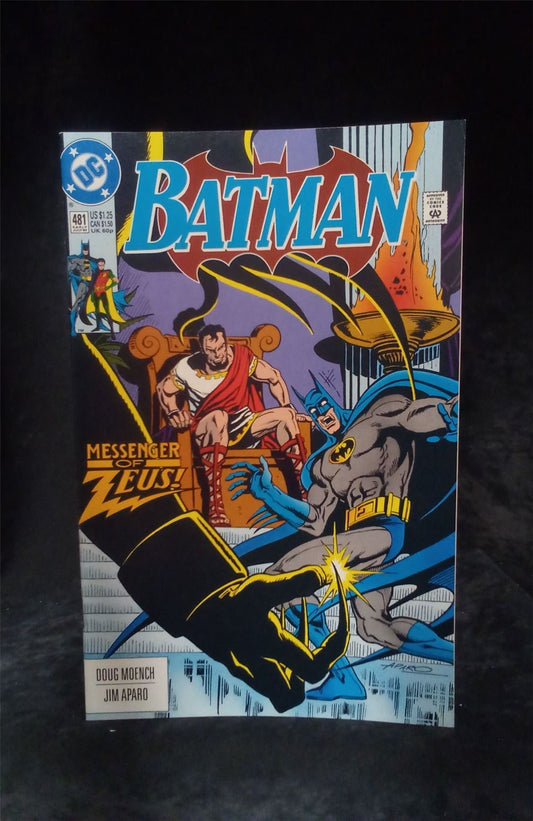 Batman #481 Newsstand Edition 1992 DC Comics Comic Book