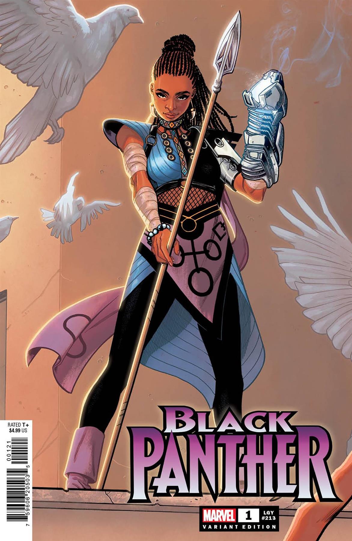 Black Panther #1 Elena Casagrande Women Of Marvel Var (Elena Casagrande Women Of Marvel Var) Marvel Prh Comic Book 2023