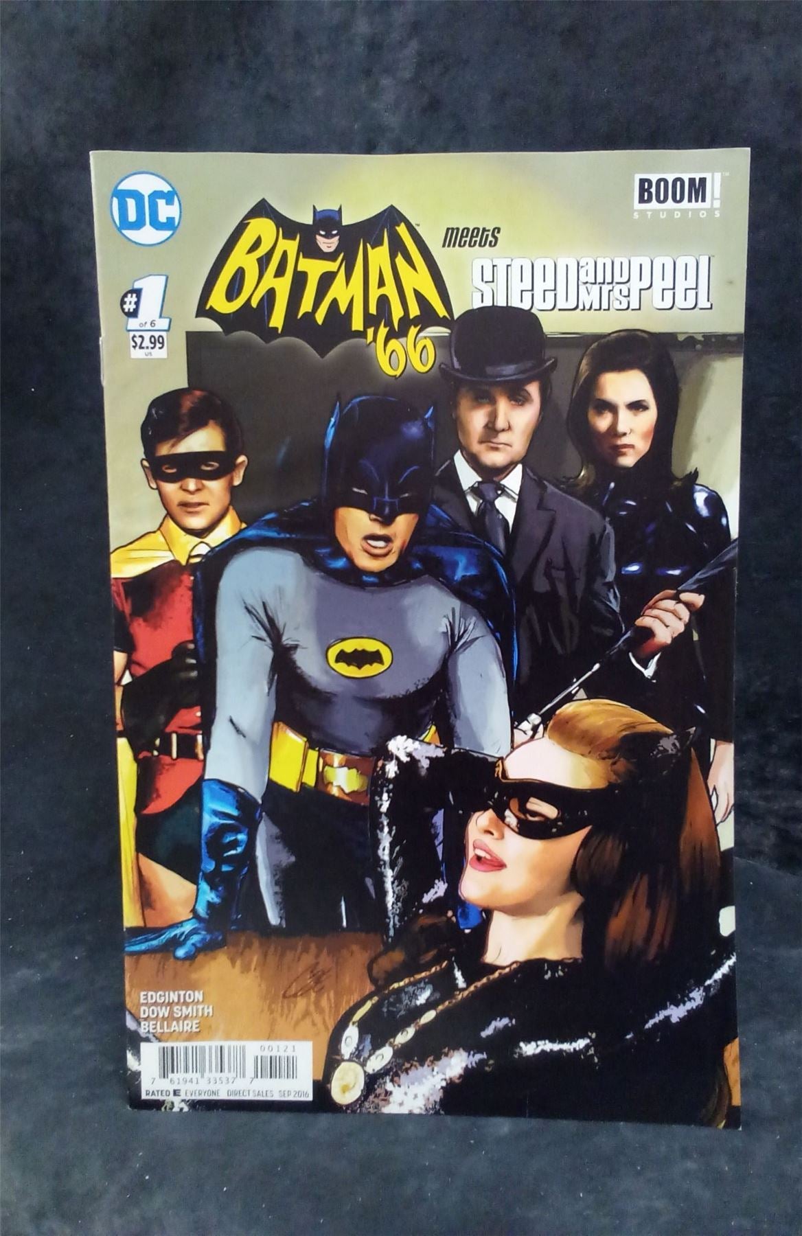 Batman '66 Meets Steed and Mrs. Peel #1 Cat Staggs Cover 2016 DC Comics Comic Book