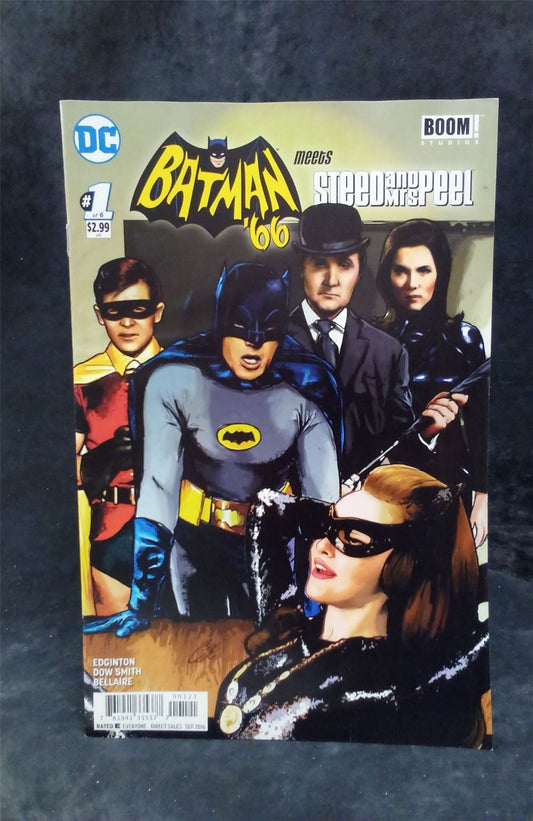 Batman '66 Meets Steed and Mrs. Peel #1 Cat Staggs Cover 2016 DC Comics Comic Book