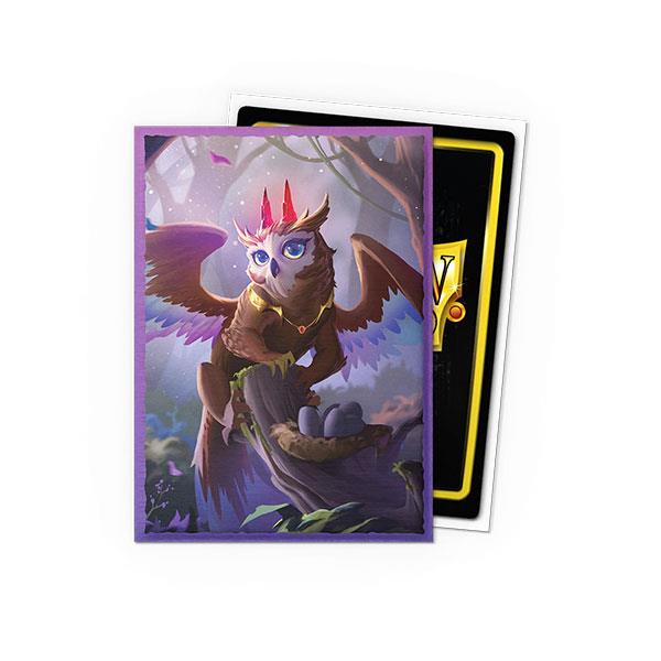 Dragon Shield Sleeves: Standard- Brushed 'Spirit Animals- The Dragowlis' Art, Limited Edition (100 ct.) By Arcane Tinmen