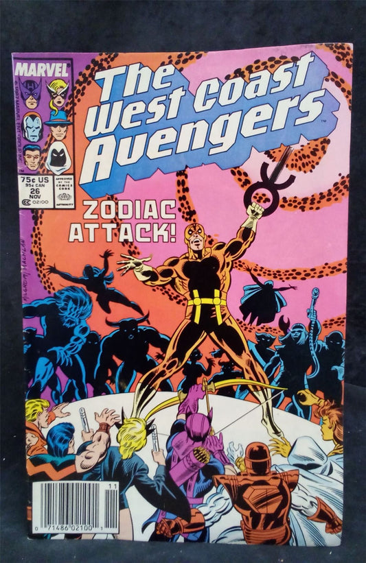 West Coast Avengers #26 1987 Marvel Comics Comic Book