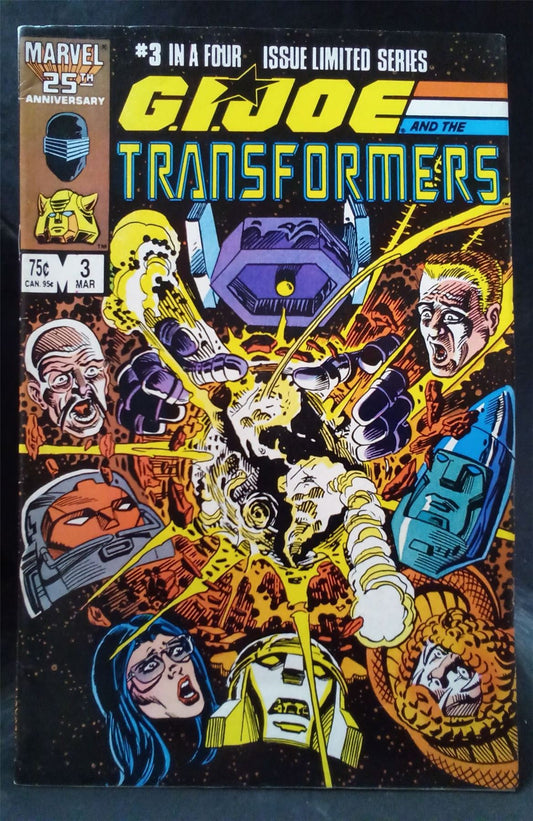 G.I. Joe and the Transformers #3 1987 Marvel Comics Comic Book