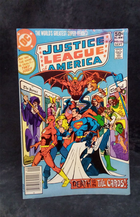 Justice League of America #194 1981 DC Comics Comic Book