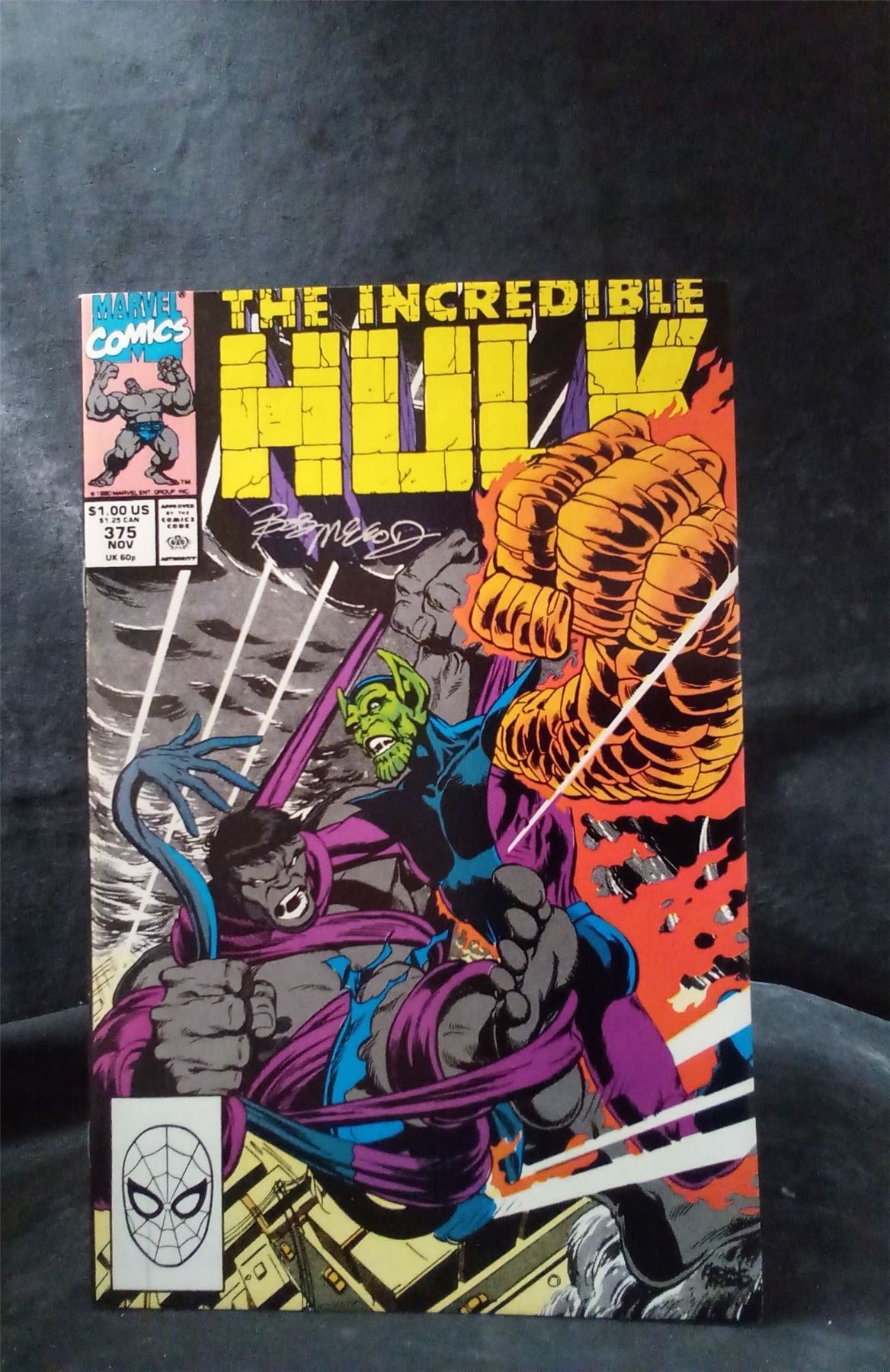 The Incredible Hulk #375 1990 Marvel Comics Comic Book