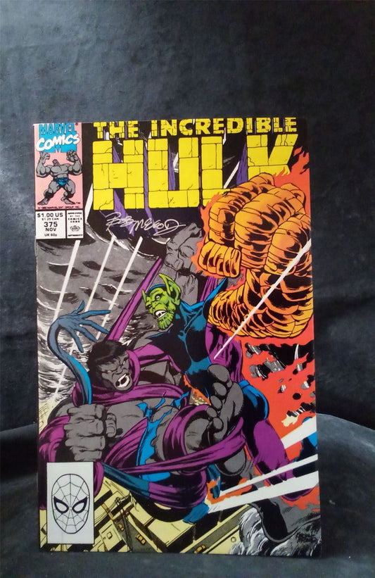 The Incredible Hulk #375 1990 Marvel Comics Comic Book