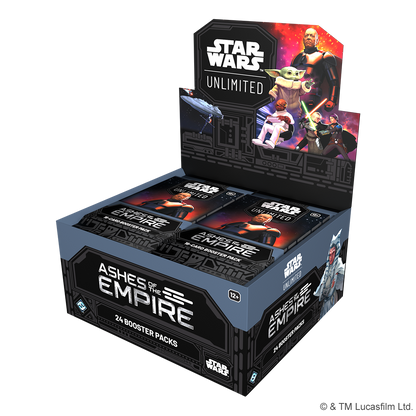 Star Wars Unlimited TCG Ashes of the Empire Booster Box By Fantasy Flight Games