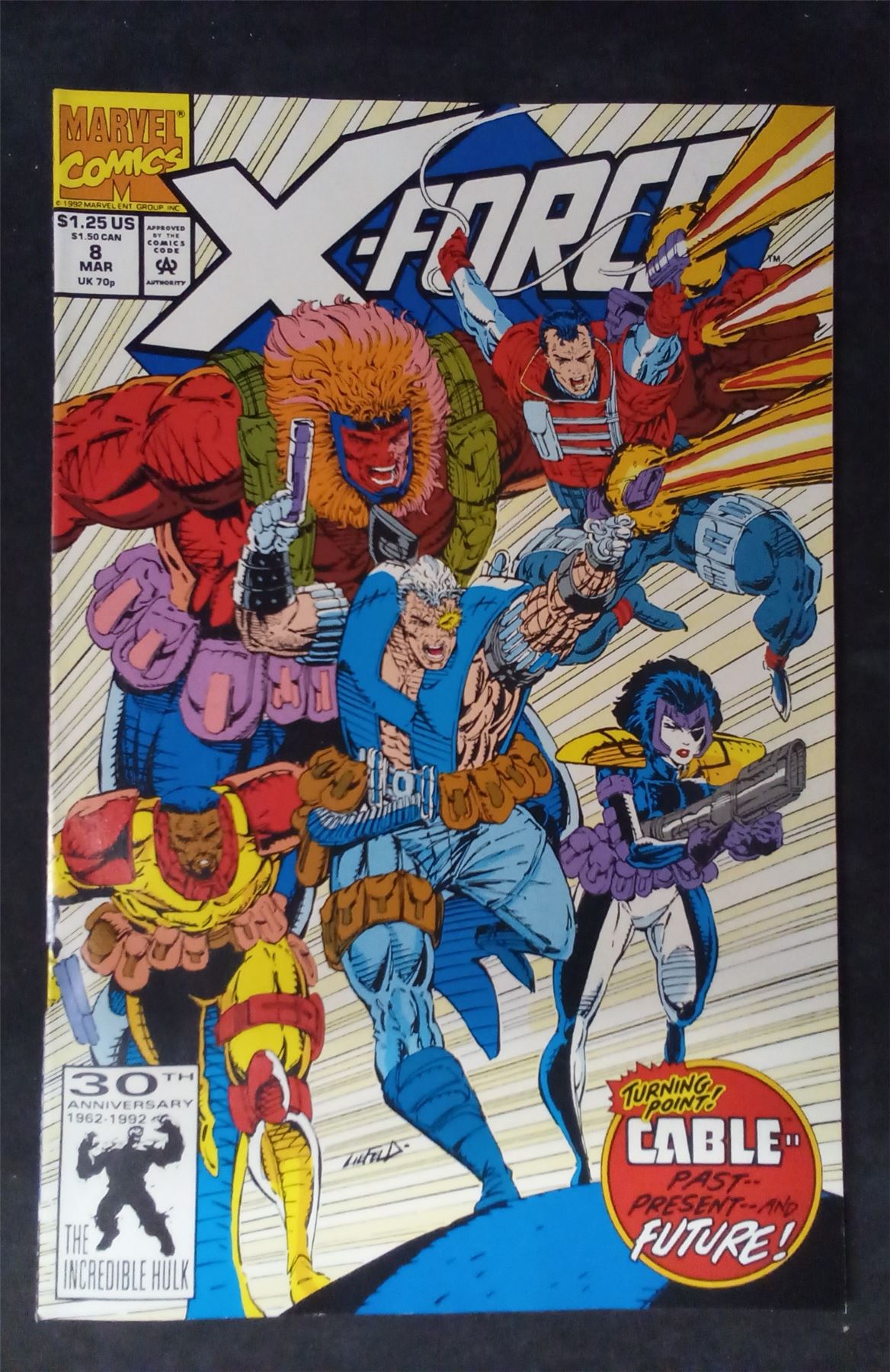 X-Force #8 1992 marvel Comic Book