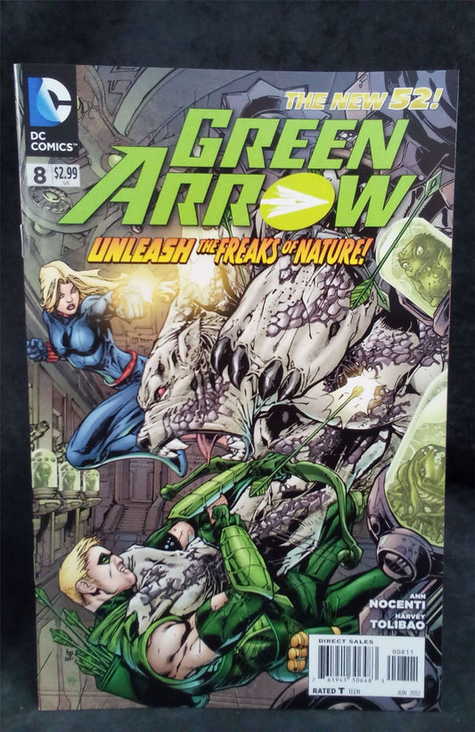 Green Arrow #8 2012 DC Comics Comic Book