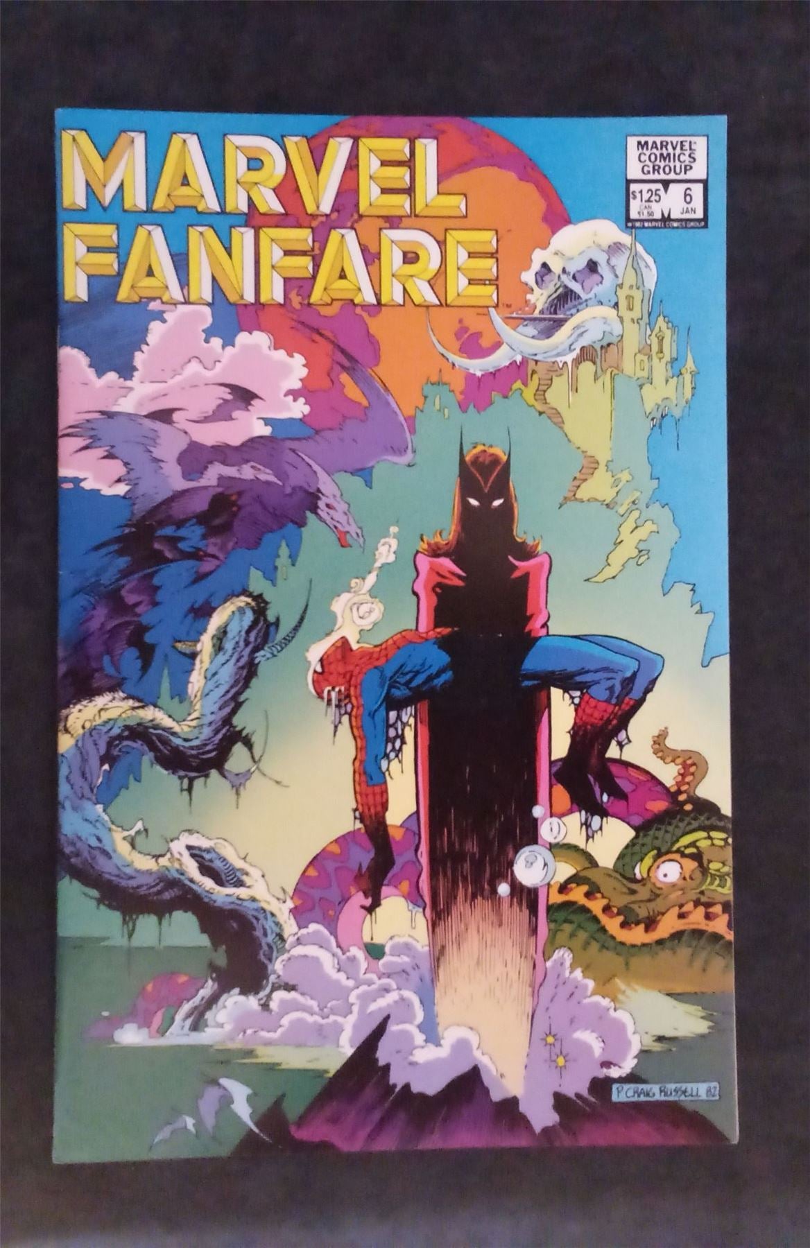 Marvel Fanfare #6 1983 marvel Comic Book