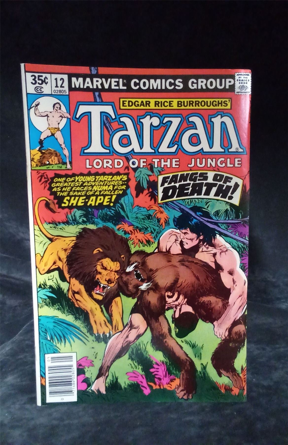 Tarzan #12 1978 marvel Comic Book
