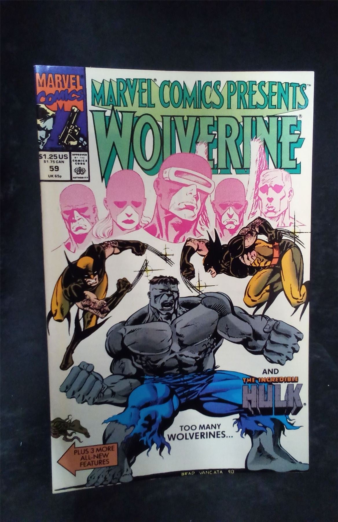 Marvel Comics Comics Presents #59 Direct Edition 1990 Marvel Comics Comic Book