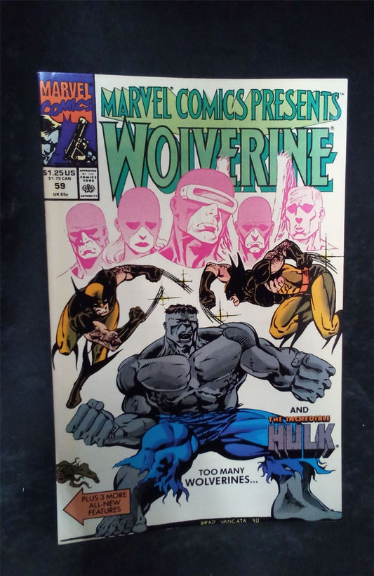 Marvel Comics Comics Presents #59 Direct Edition 1990 Marvel Comics Comic Book