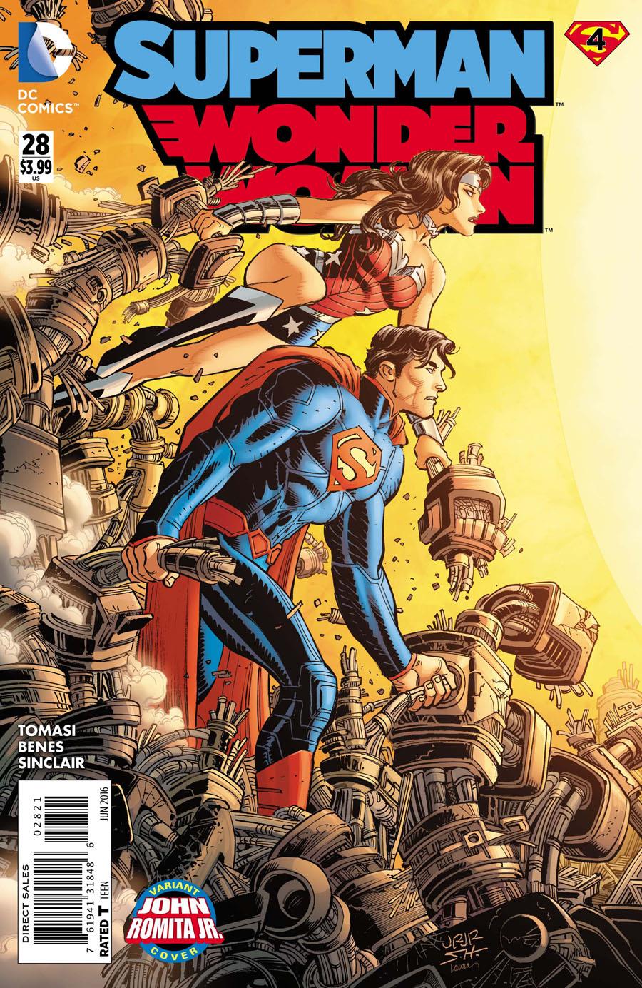 Superman Wonder Woman #28 Romita Var Ed (Romita Var Ed) DC Comics Comic Book