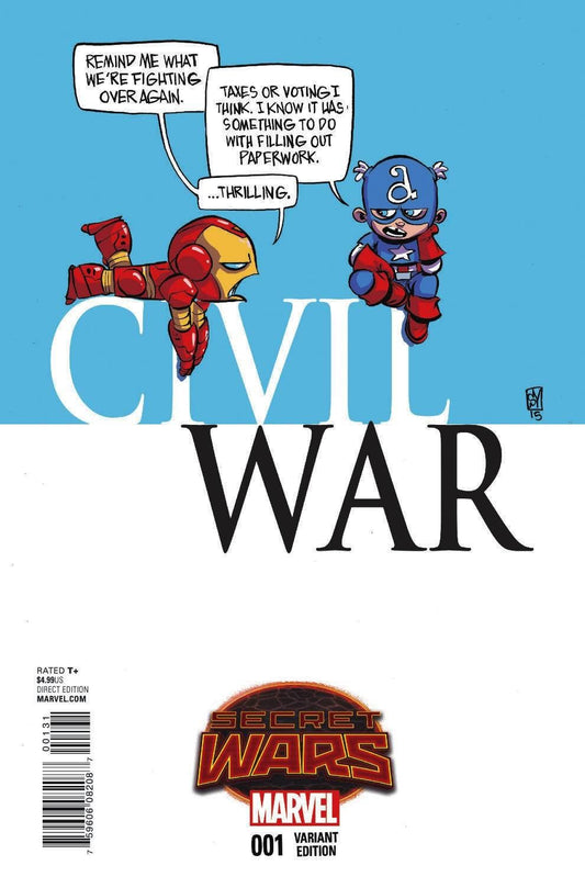 Civil War #1 Young Var Marvel Comics Comic Book