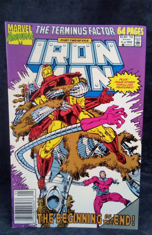 Iron Man Annual #11 1990 Marvel Comics Comic Book