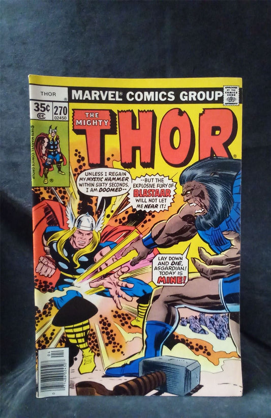 Thor #270 1978 Marvel Comics Comic Book