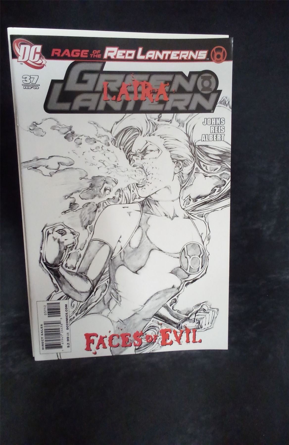 Green Lantern #37 Second Print Cover 2009 DC Comics Comic Book