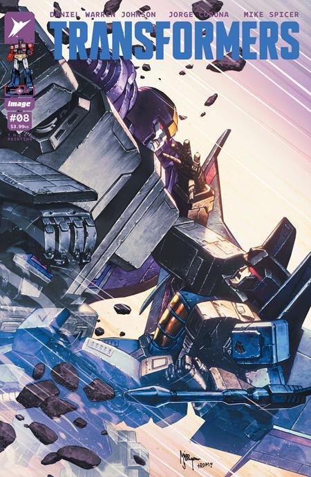 Transformers #8 3rd Ptg Image Comics Comic Book