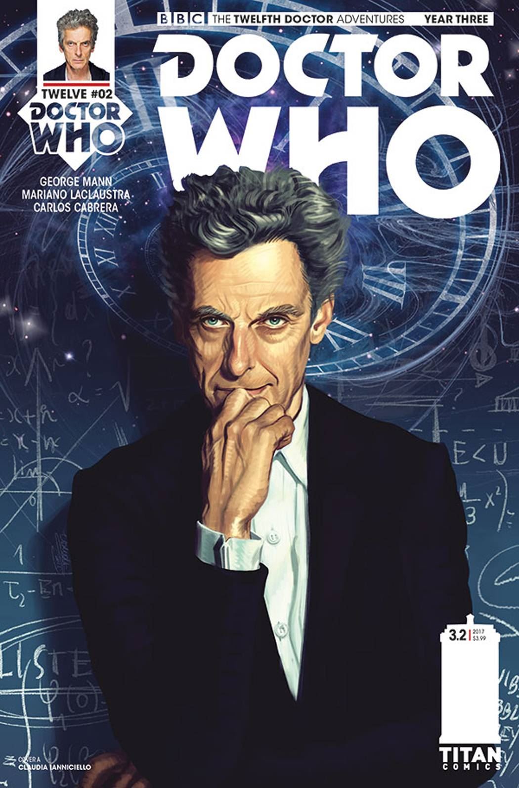 Doctor Who 12th Year Three #2 Cvr A Ianniciello (Cvr A Ianniciello) Titan Comics Comic Book