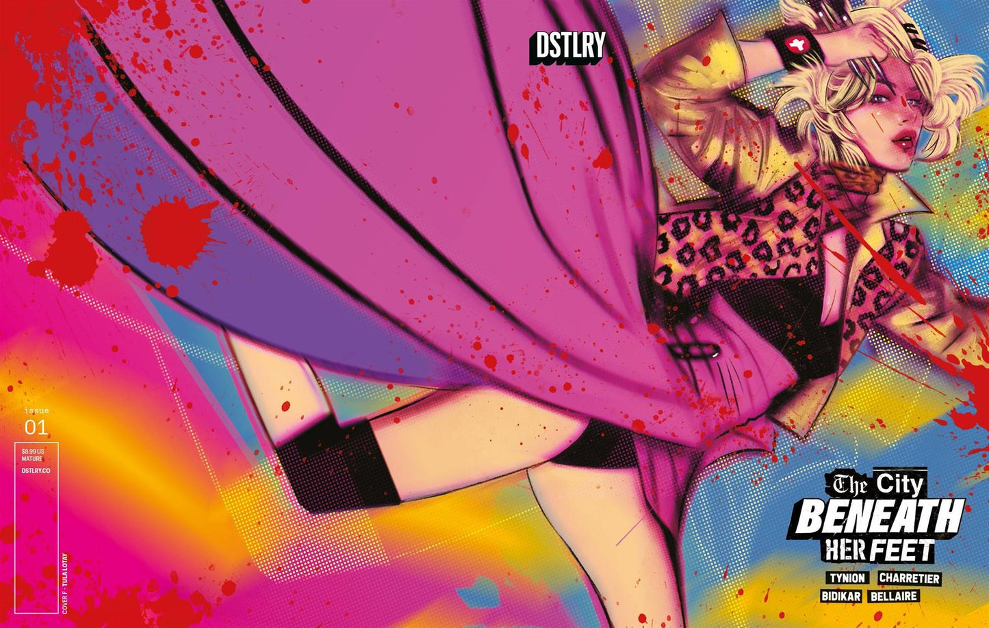 City Beneath Her Feet #1 Cvr F Lotay (mr) Dstlry Media Comic Book