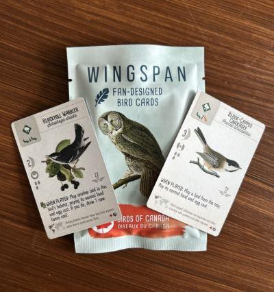 Wingspan Fan-Designed Birds of Canada Pack Set 1 Board Game by Stonemaier Games