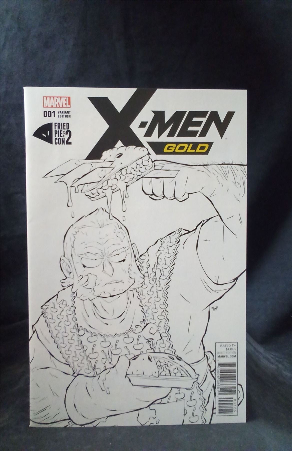 X-Men: Gold #1 Fried Pie Con Exclusive Ian McGinty Black & White Variant 2017 Marvel Comics Comic Book