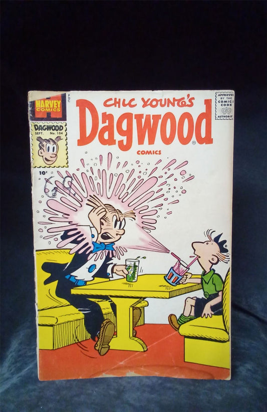 Chic Young's Dagwood Comics #104 *spine/cover damage* 1959 harvey Comic Book