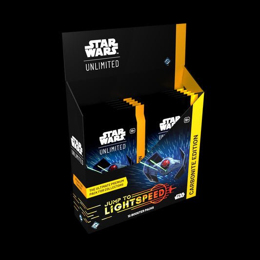 Star Wars Unlimited TCG Jump to Lightspeed Carbonite Booster Box By Fantasy Flight Games