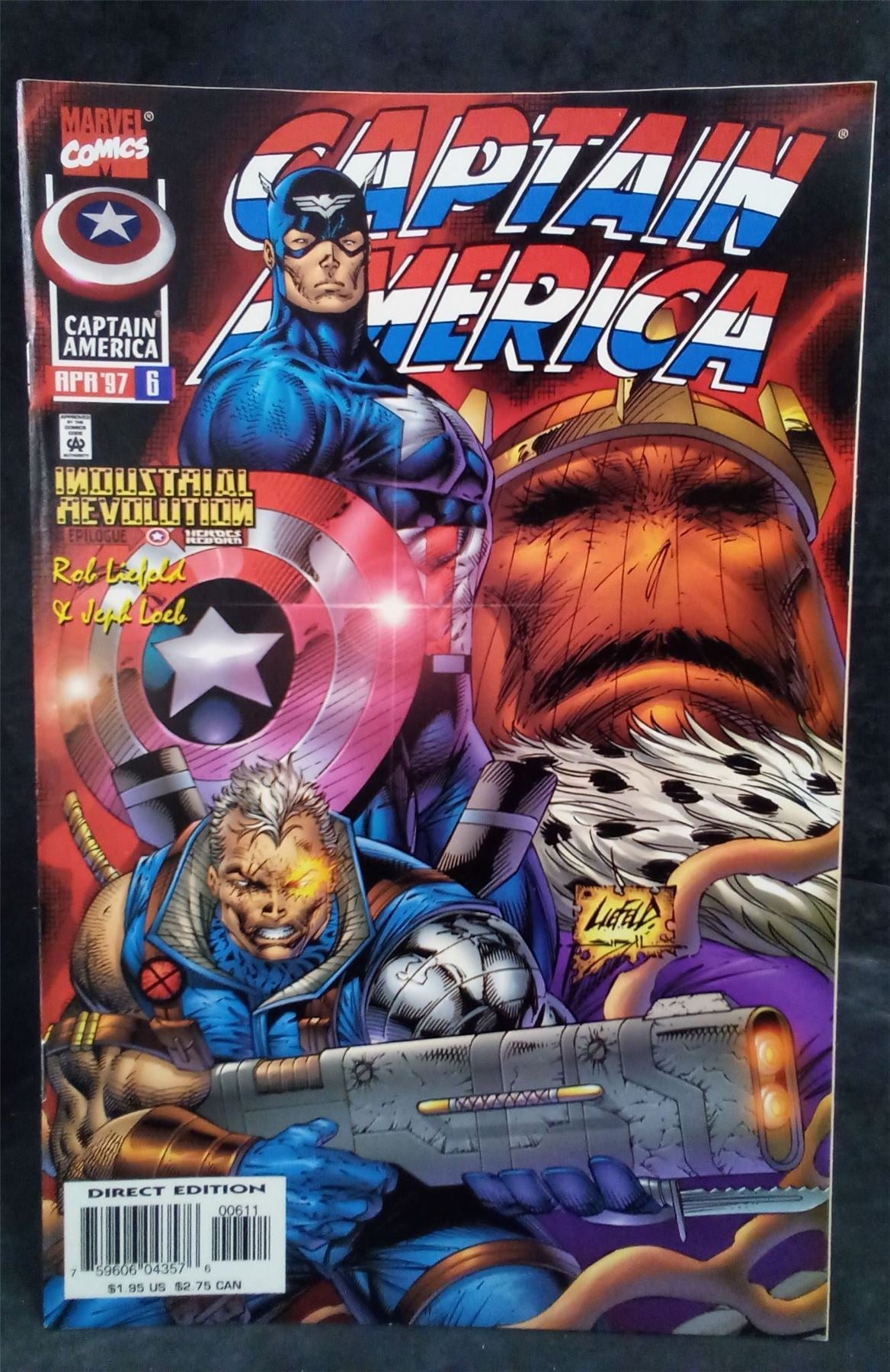 Captain America #6 1997 Marvel Comics Comic Book