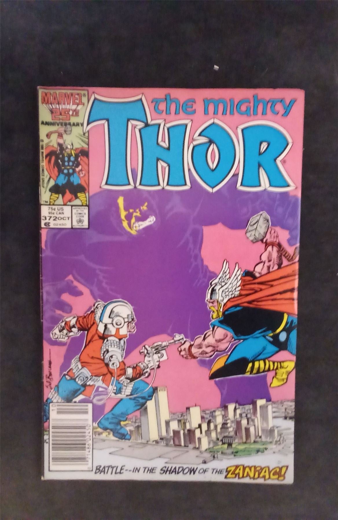 Thor #372 1986 marvel Comic Book