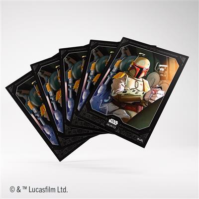 Star Wars Unlimited Premium Art Sleeve Boba Fett 60 Standard By Gamegenic
