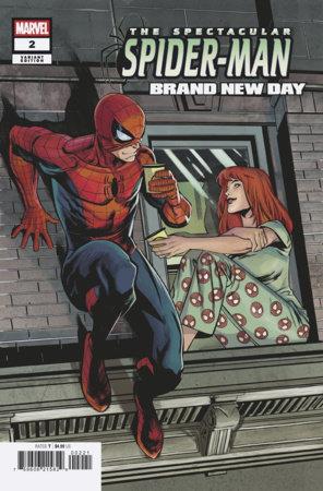 SPECTACULAR SPIDER-MAN: BRAND NEW DAY #2 TBD ARTIST MJ VARIANT Marvel Comic Book 2026