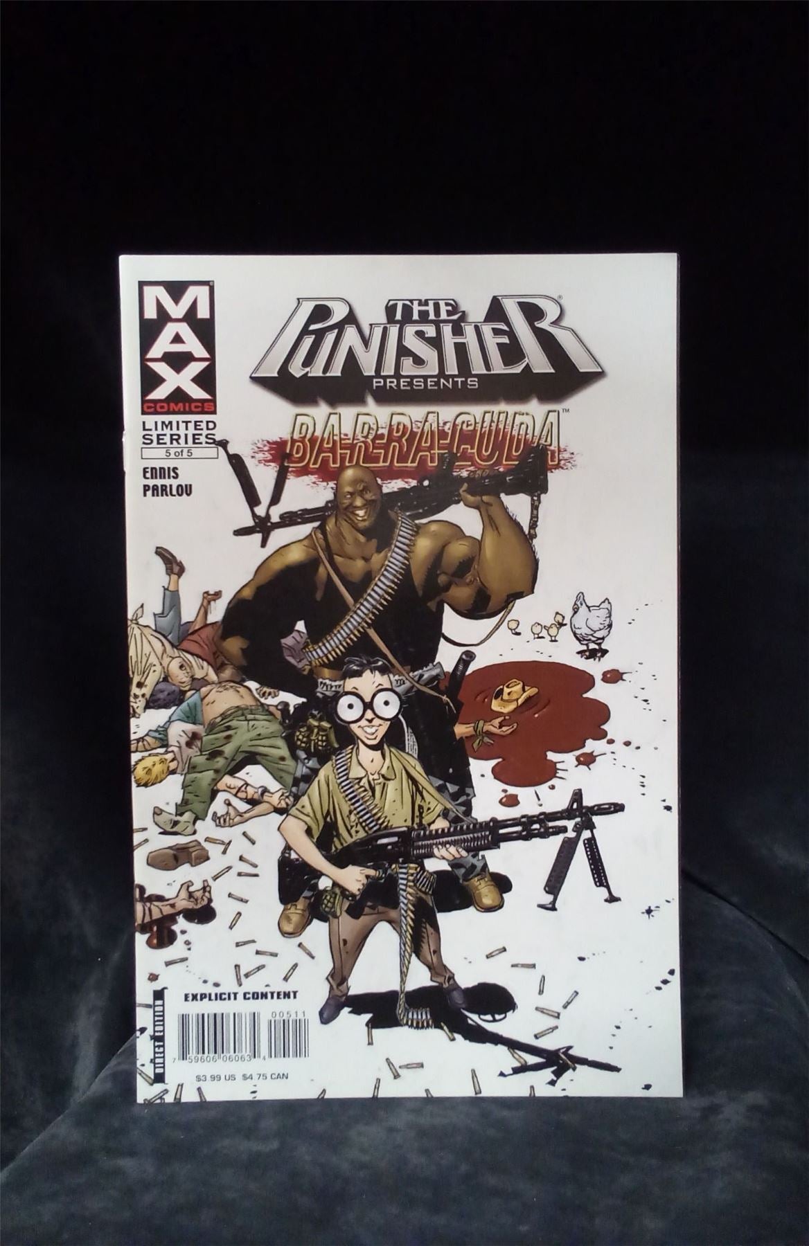 Punisher Presents: Barracuda #5 2007 Marvel Comics Comic Book