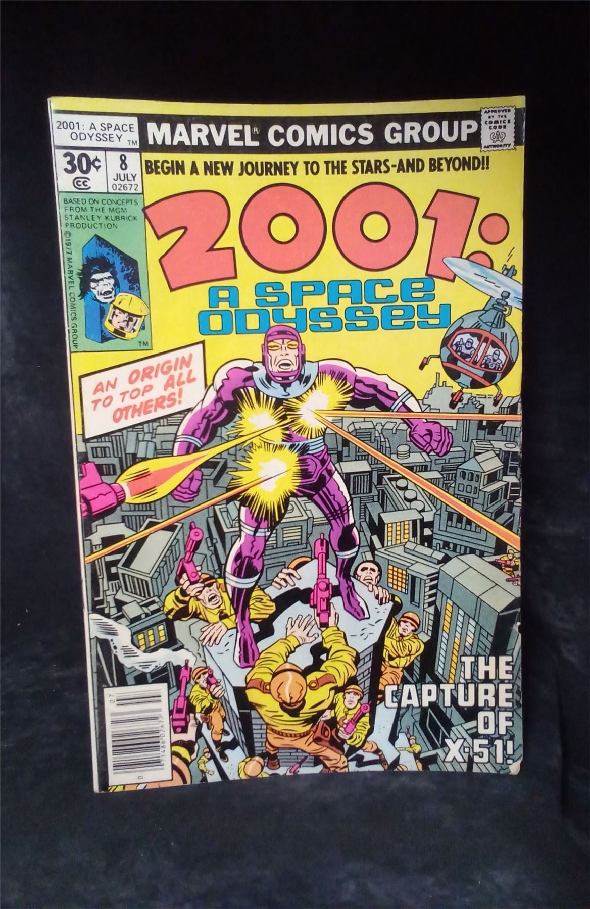 2001, A Space Odyssey #8 1977 Marvel Comics Comic Book