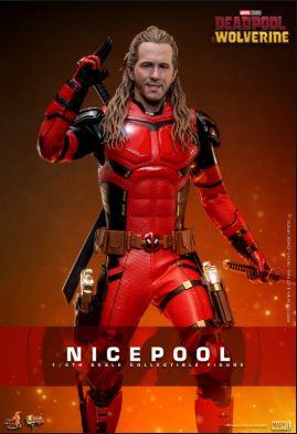 Nicepool Sixth Scale Figure Deadpool & Wolverine - Movie Masterpiece Series Marvel By Hot Toys
