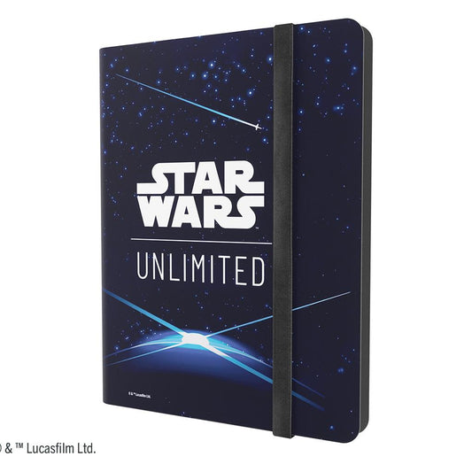 Star Wars Unlimited Casual Album18 Pocket - Card Back Blue By Gamegenic